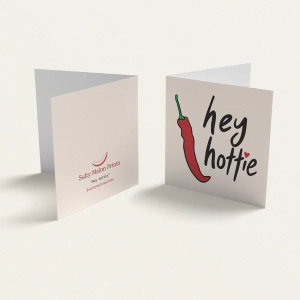 Hey Hottie Mini Card