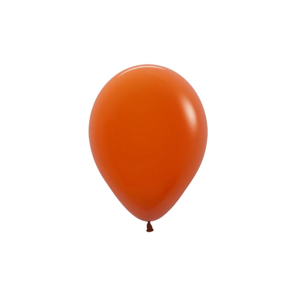 12cm Fashion Sunset Orange Latex Balloon
