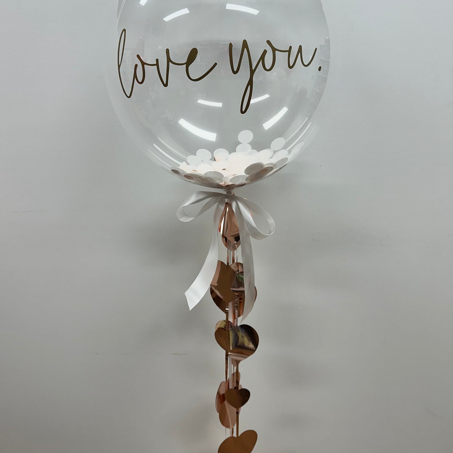 “Love You.” Confetti