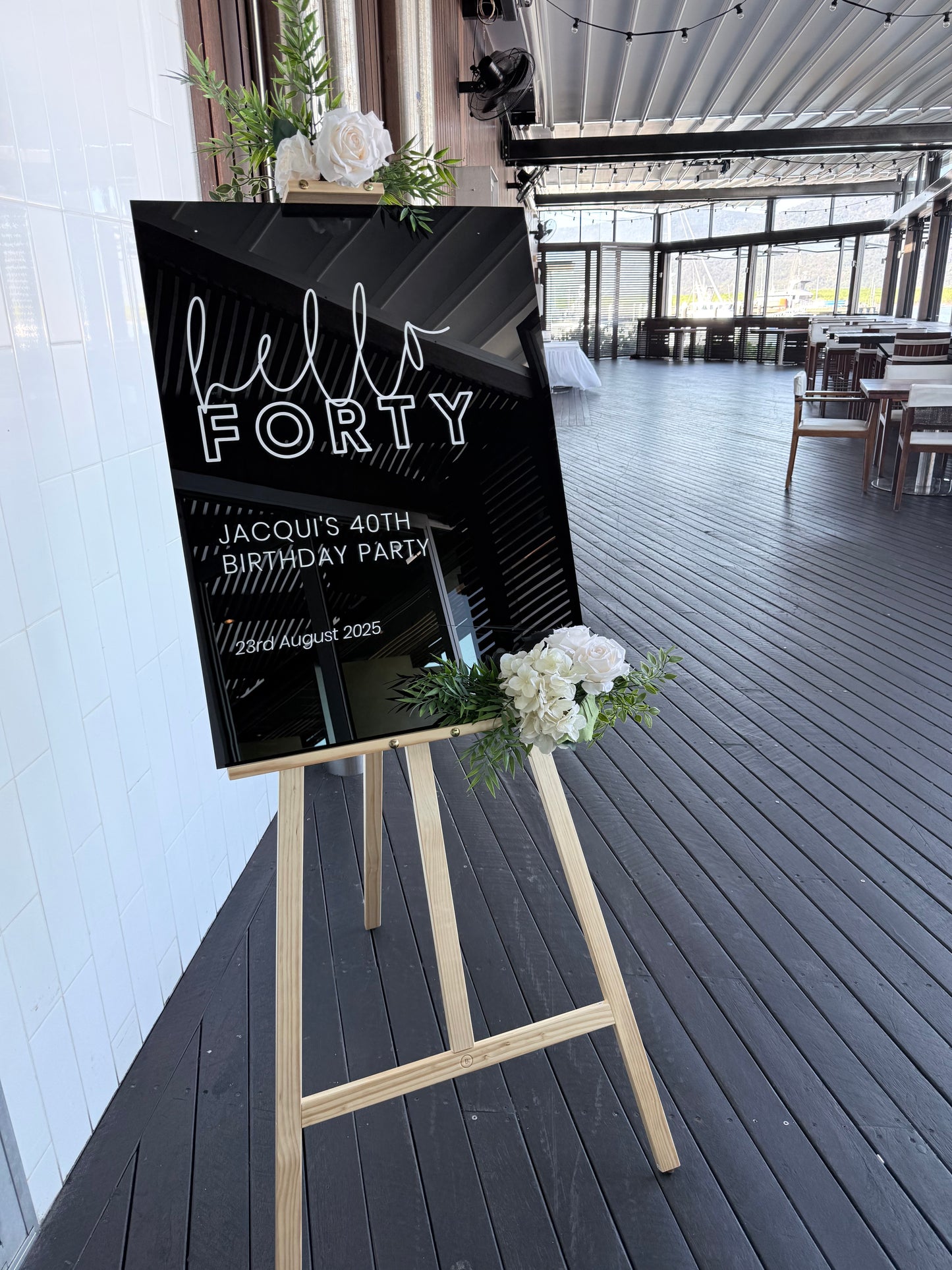 Personalised Sign & Easel Hire