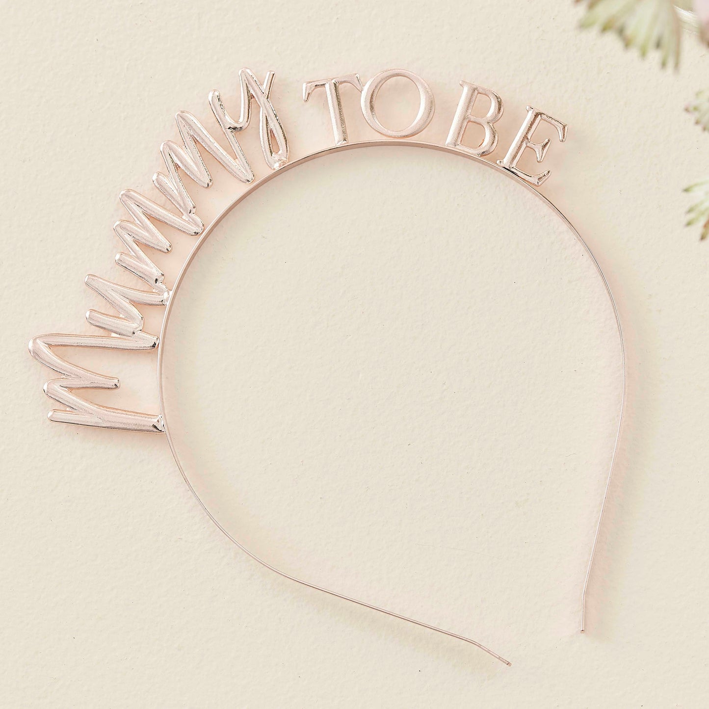 Baby in Bloom Headband Rose Gold
