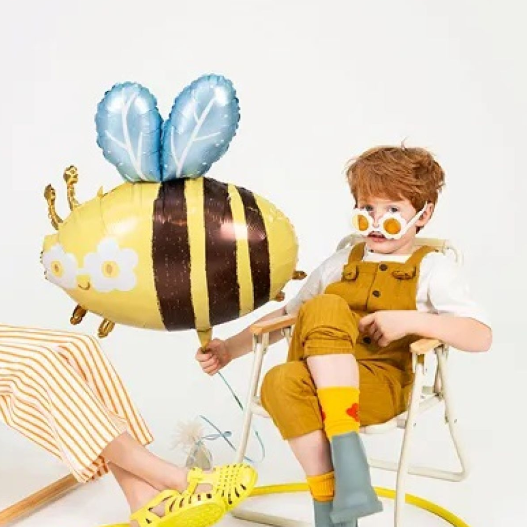 Bumblebee 63.5cm x 72cm Foil Balloon