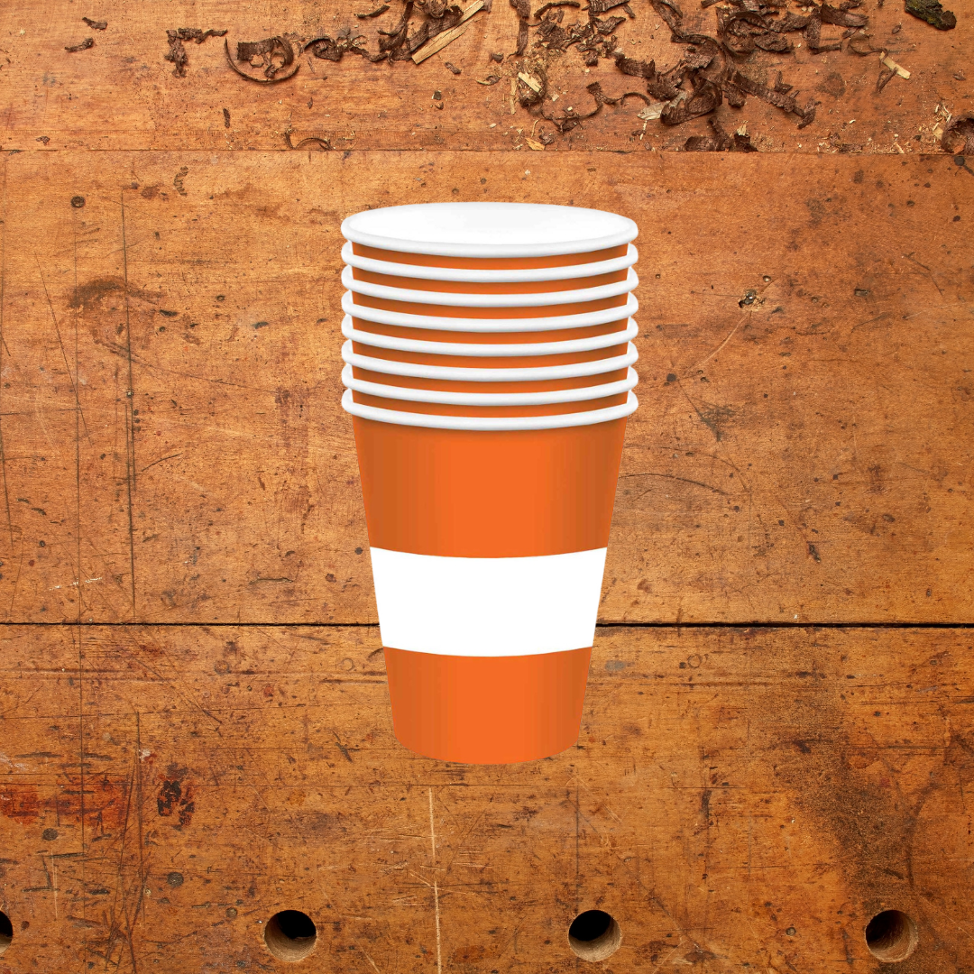Construction 266ml Paper Cups