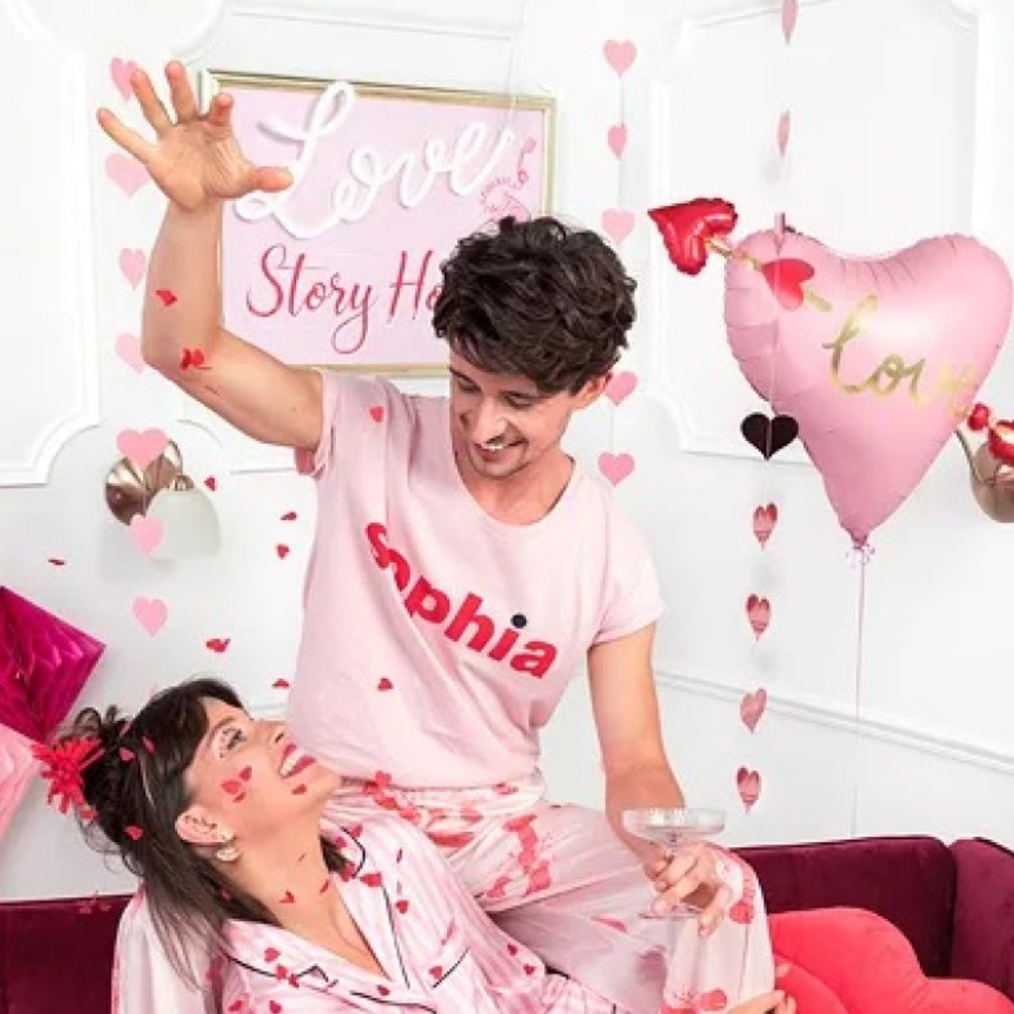 Heart with Arrow 76xm x 55cm Foil Balloon