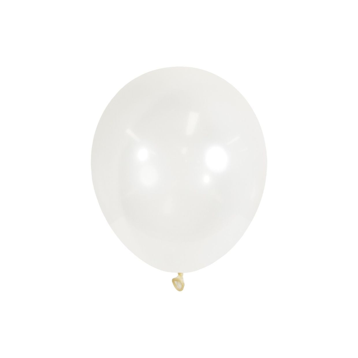 12cm Crystal Clear Latex Balloon
