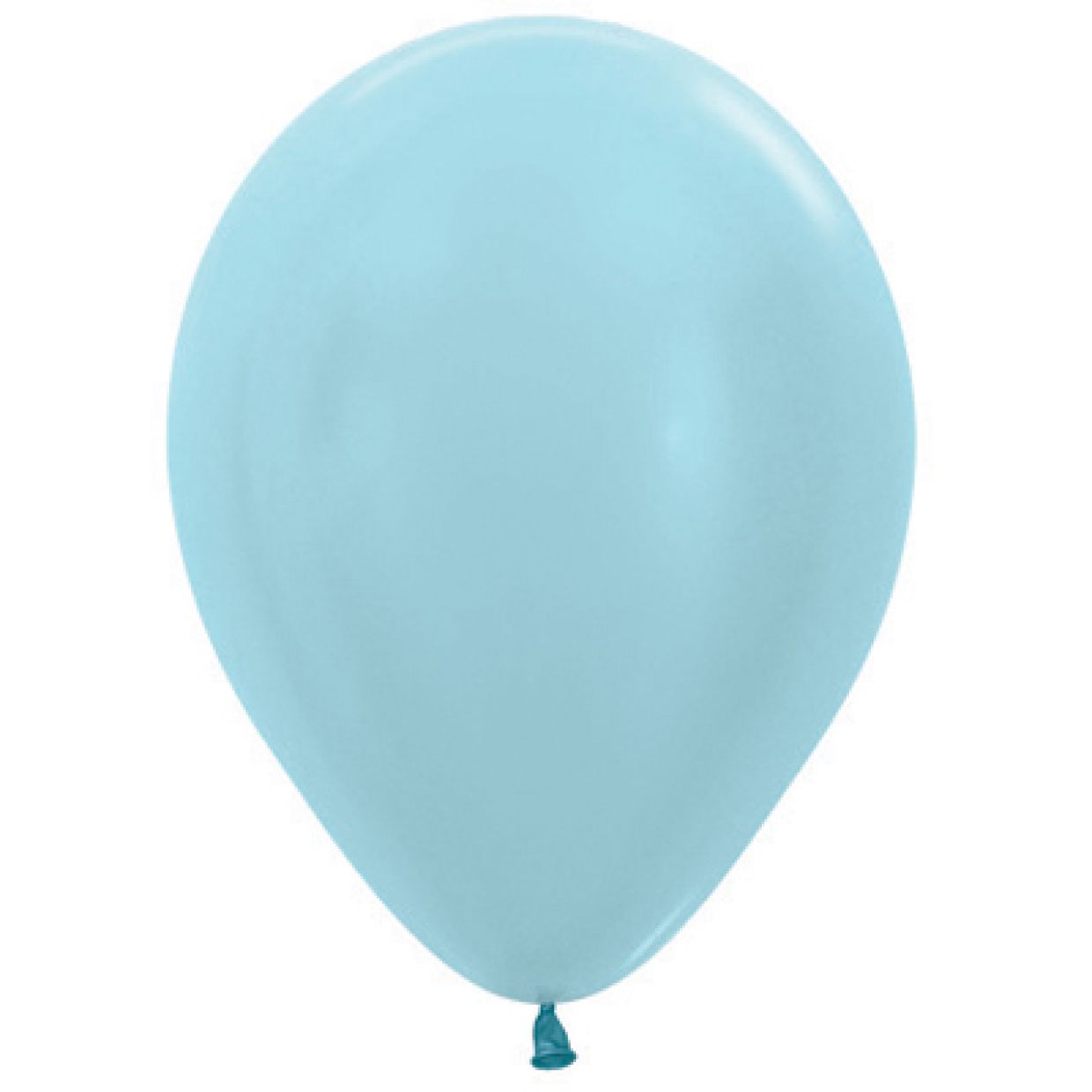 30cm Pearl Blue Latex Balloon