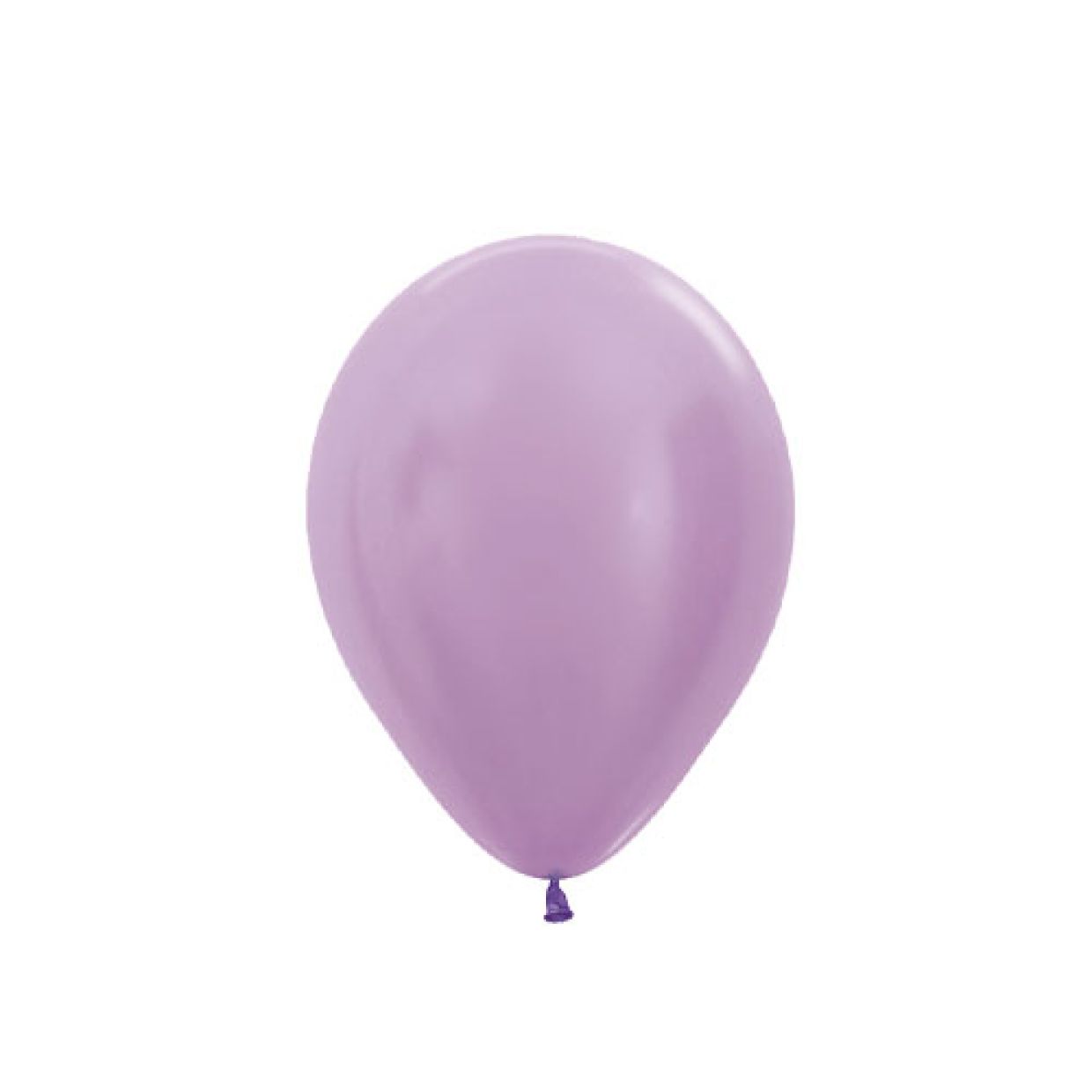 12cm Pearl Lilac Latex Balloon