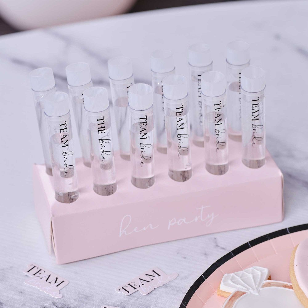 Future Mrs Team Bride Hen Party Shots with Tray