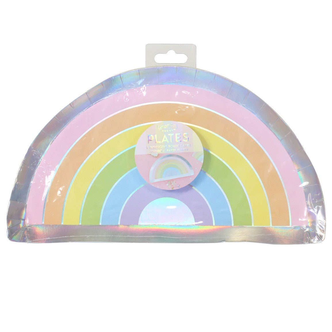 Pastel Rainbow Plate