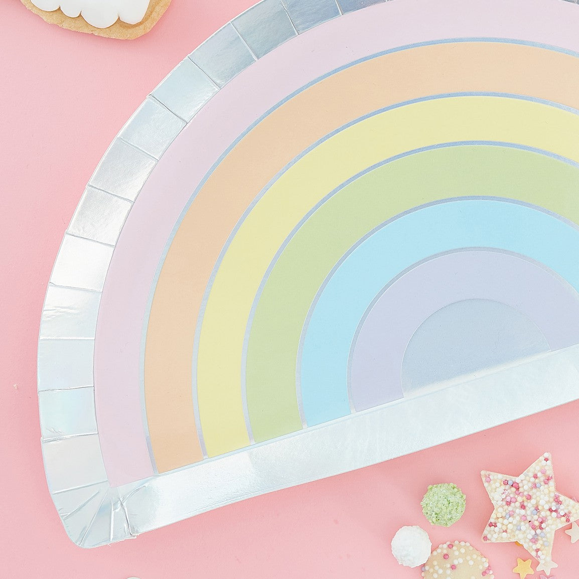 Pastel Rainbow Plate