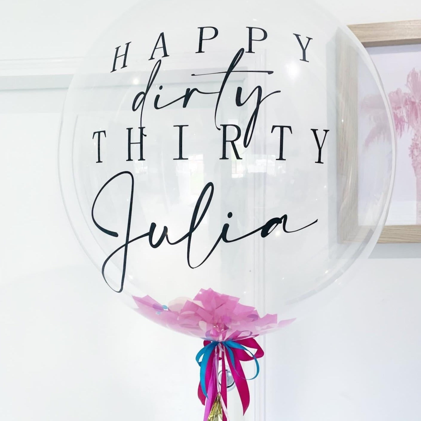 Personalised Confetti Balloon