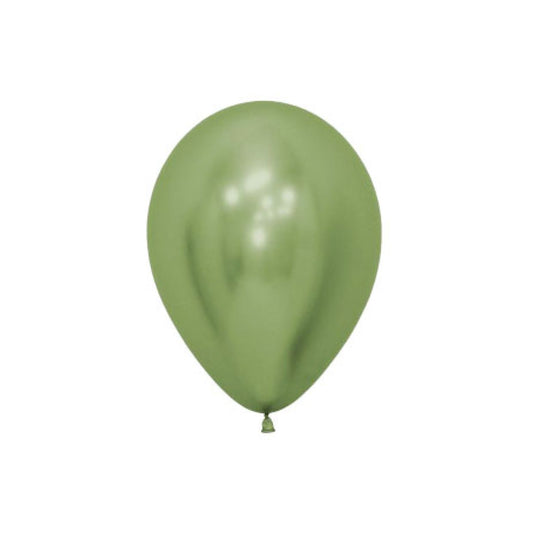 12cm Reflex Lime Green Latex Balloon