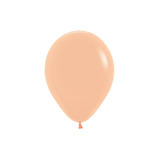 12cm Fashion Blush Peach Latex Balloon