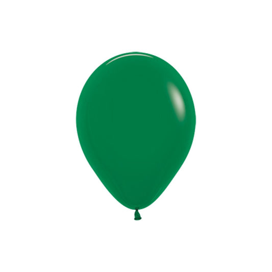 12cm Fashion Forest Green Latex Balloon