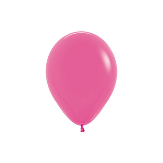 12cm Fashion Fashion Fuchsia Latex Balloon