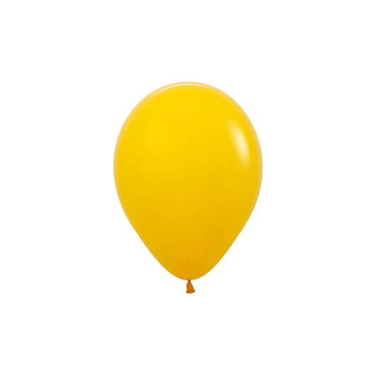 12cm Fashion Honey Yellow Latex Balloon