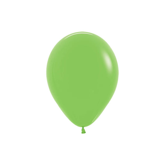 12cm Fashion Lime Green Latex Balloon