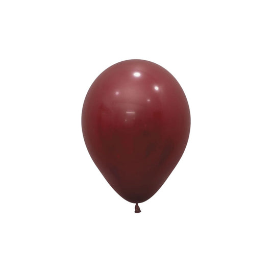 12cm Fashion Merlot Latex Balloon