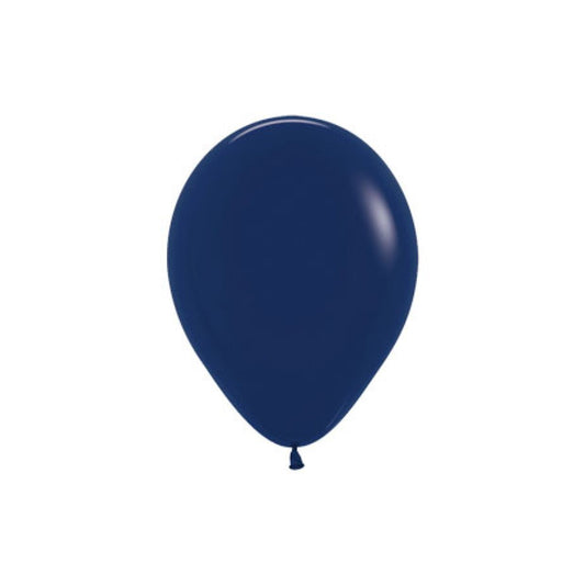 12cm Fashion Fashion Navy Blue Latex Balloon