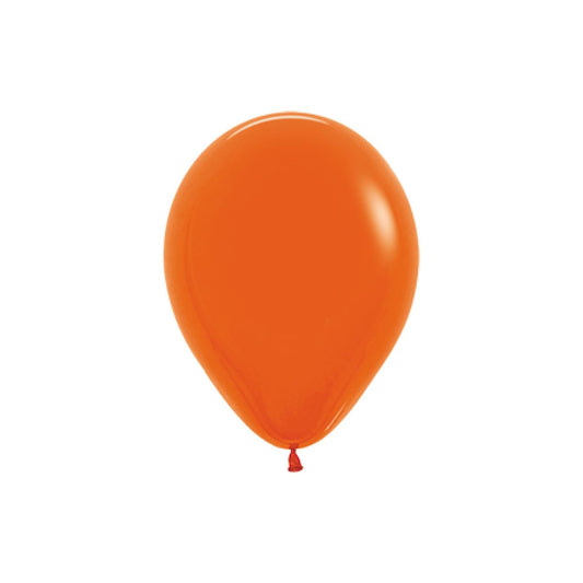 12cm Fashion Orange Latex Balloon