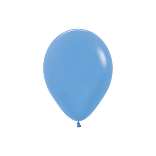 12cm Fashion Neon Blue Latex Balloon