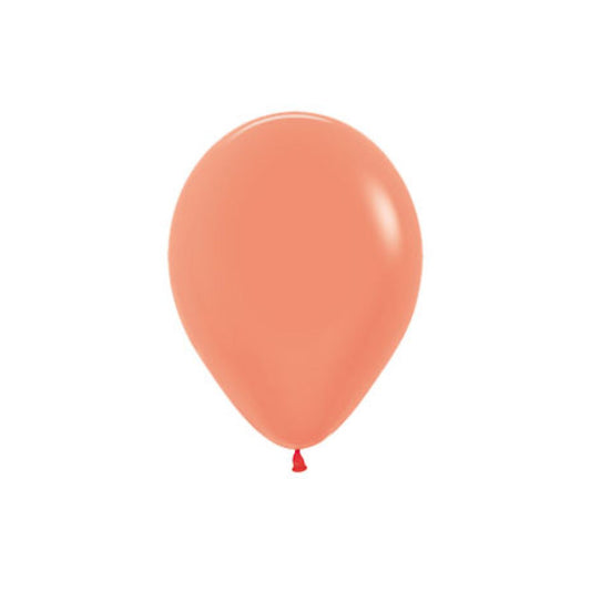 12cm Fashion Neon Orange Latex Balloon