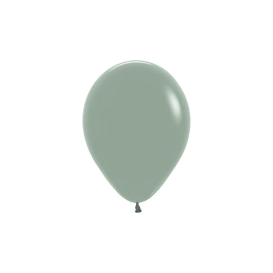 12cm Pastel Dusk Laurel Green Latex Balloon