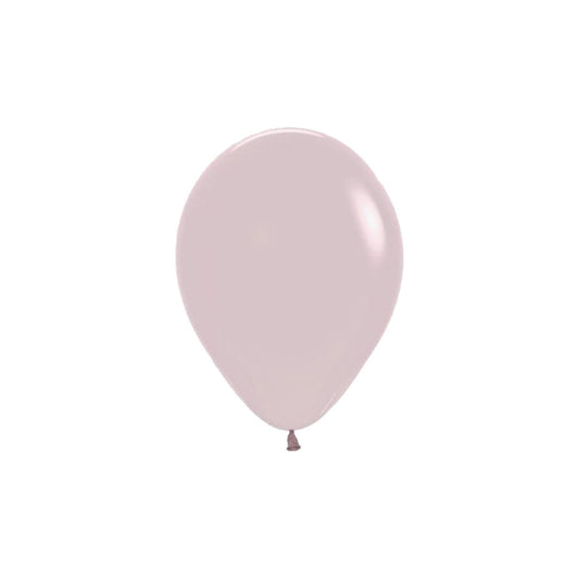 12cm Pastel Dusk Rose Latex Balloon