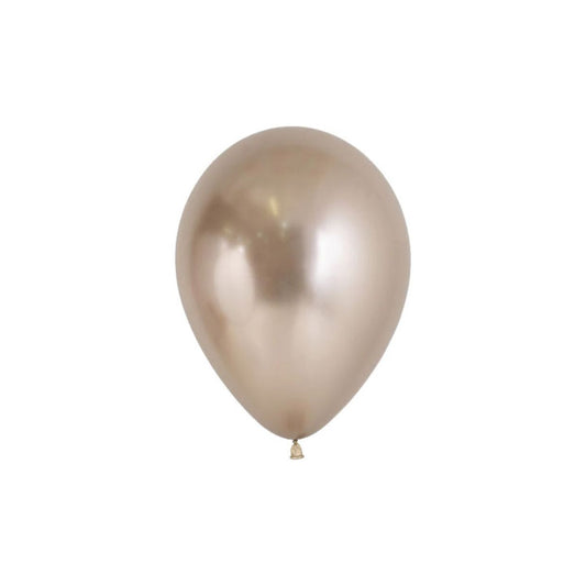 12cm Reflex Champagne Latex Balloon