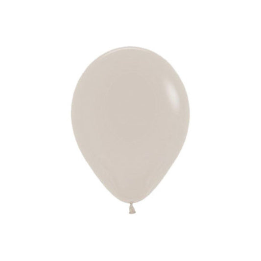 12cm Fashion White Sand Latex Balloon