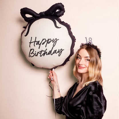 Happy Birthday Bow Balloon