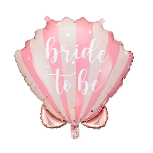 Seashell Bride to Be 63 x 64cm Foil Balloon