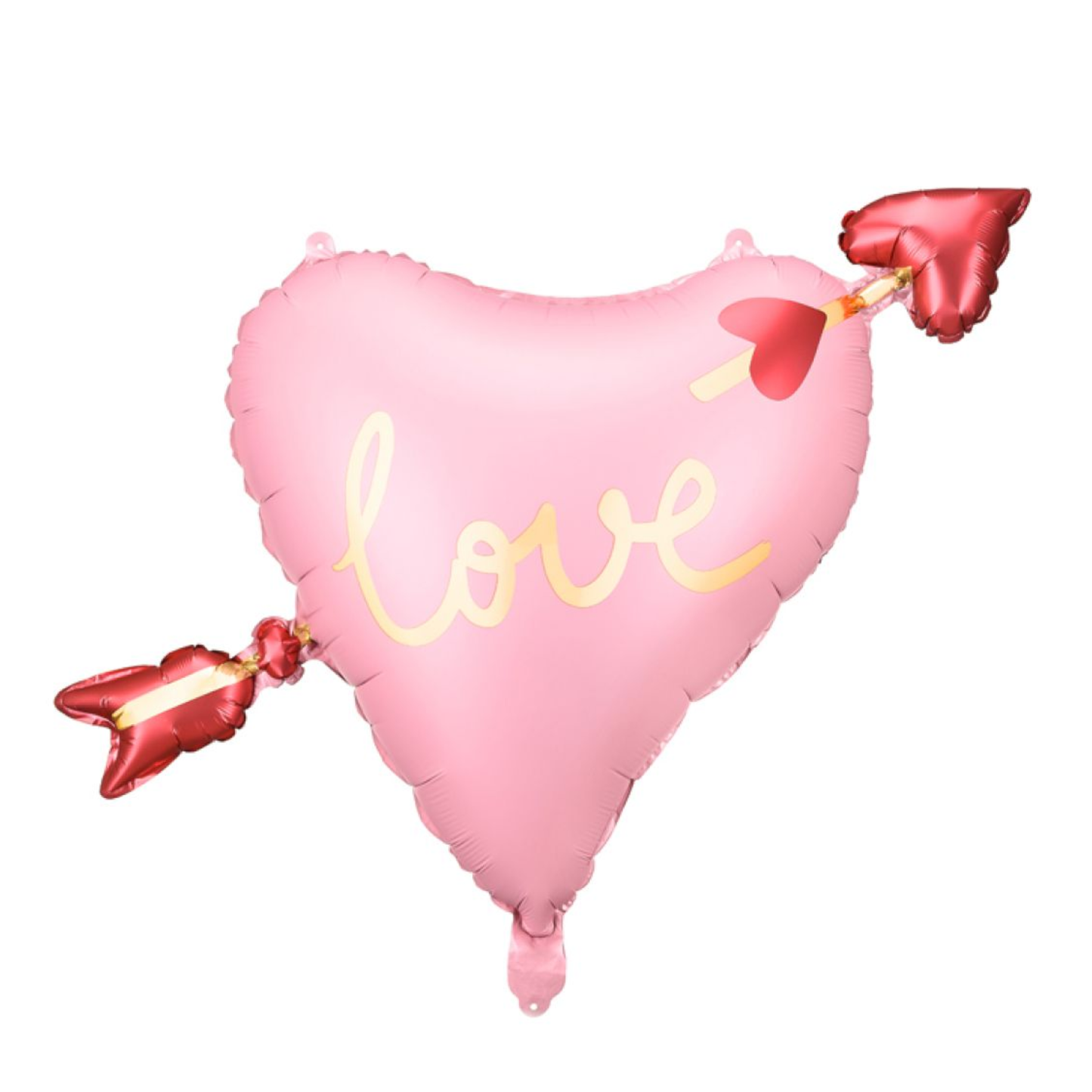 Heart with Arrow 76xm x 55cm Foil Balloon