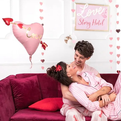 Heart with Arrow 76xm x 55cm Foil Balloon