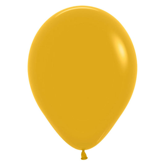 30cm Fashion Mustard Latex Balloon