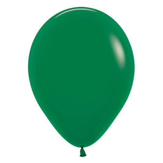 30cm Fashion Forest Green Latex Balloon