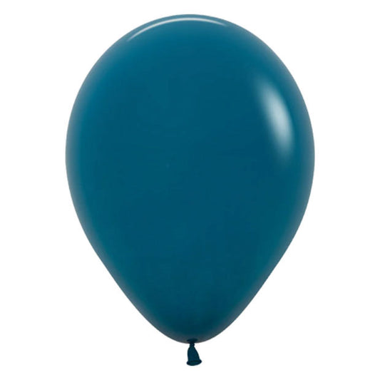 30cm Fashion Deep Teal Latex Balloon