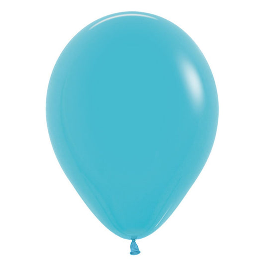 30cm Fashion Caribbean Blue Latex Balloon