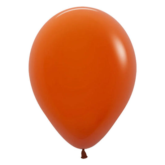 30cm Fashion Sunset Orange Latex Balloon