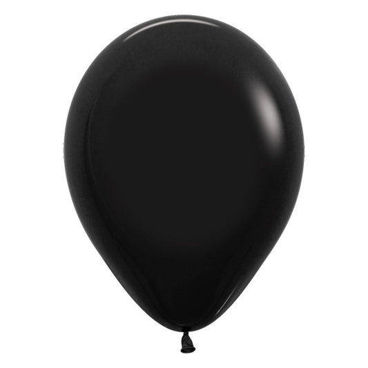 30cm Fashion Black Latex Balloon