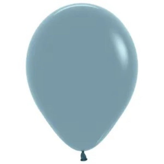 30cm Pastel Dusk Blue Latex Balloon