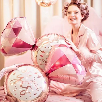 She Said Yes Ring 41cm x 72cm Foil Balloon