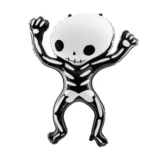 Skeleton 84cm x 100cm Foil Balloon