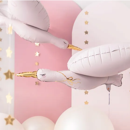 Stork 103cm x 60cm Foil Balloon