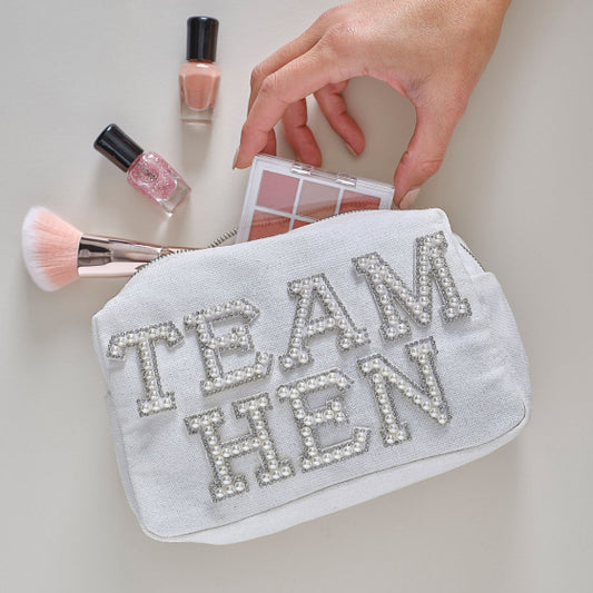 Team Hen Cosmetic Bag