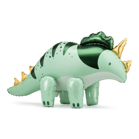 Triceratops Standing 101cm x 60.5cm Foil Balloon